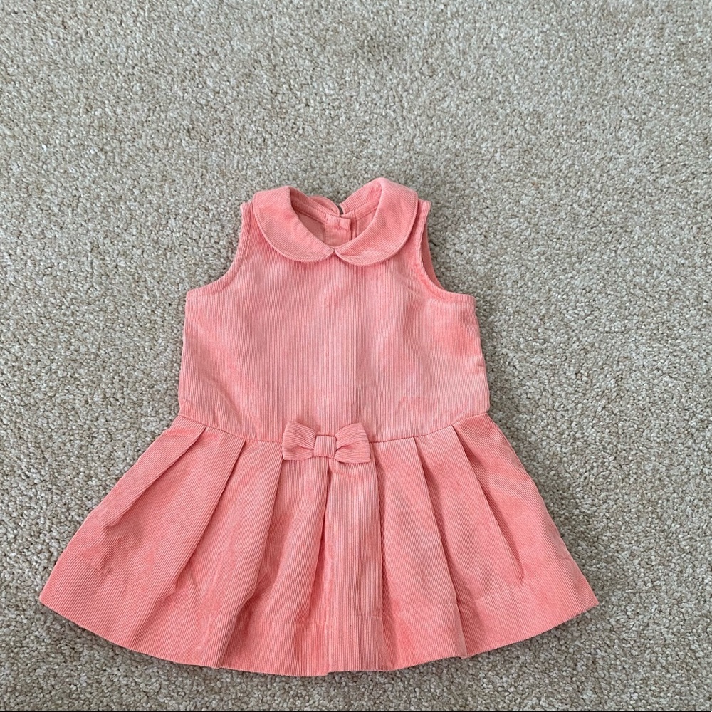 Baby Benetton Dress with collar and bow - Picture 7 of 9